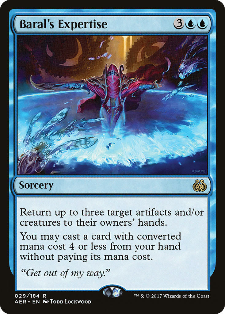 Magic: The Gathering - Baral's Expertise - Aether Revolt