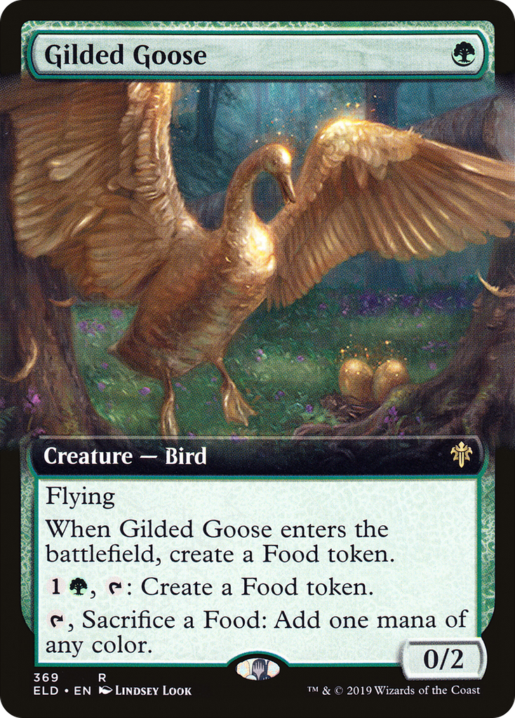 Magic: The Gathering - Gilded Goose Foil - Throne of Eldraine