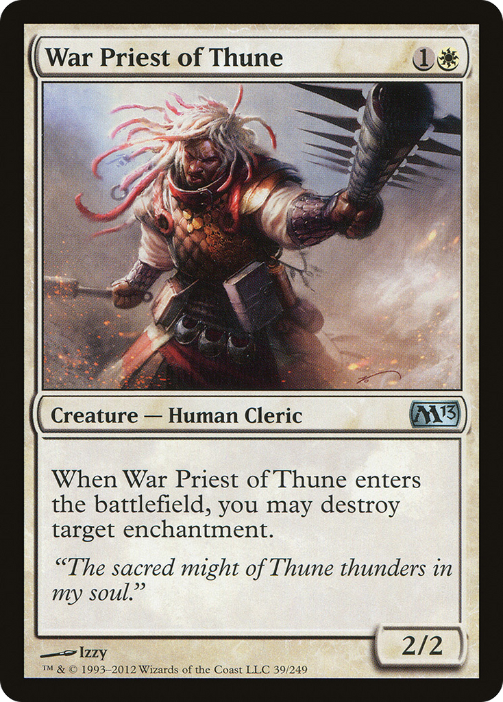 Magic: The Gathering - War Priest of Thune - Magic 2013