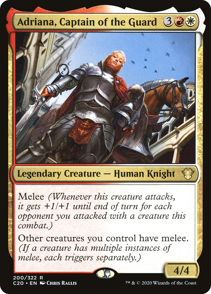 Magic: The Gathering - Adriana, Captain of the Guard - Commander 2020