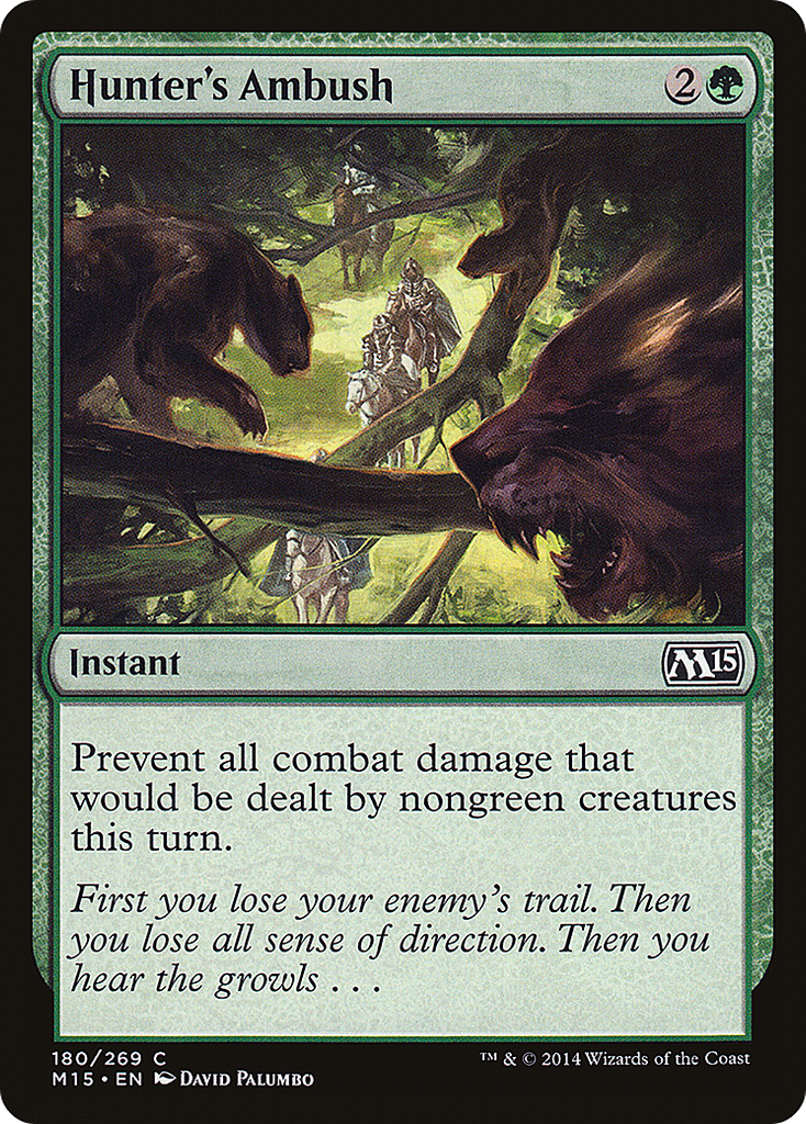 Magic: The Gathering - Hunter's Ambush - Magic 2015