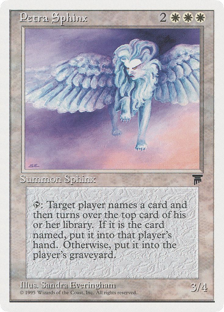 Magic: The Gathering - Petra Sphinx - Chronicles