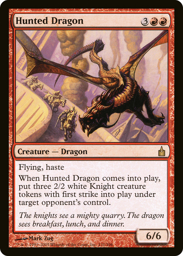 Magic: The Gathering - Hunted Dragon - Ravnica: City of Guilds