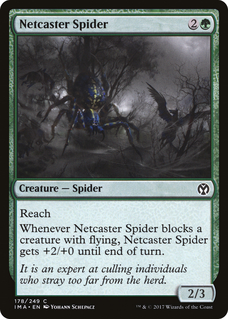 Magic: The Gathering - Netcaster Spider - Iconic Masters