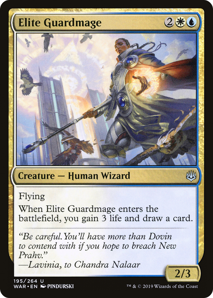 Magic: The Gathering - Elite Guardmage - War of the Spark