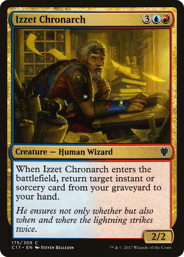 Magic: The Gathering - Izzet Chronarch - Commander 2017