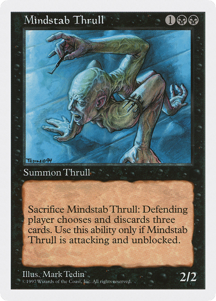 Magic: The Gathering - Mindstab Thrull - Fifth Edition