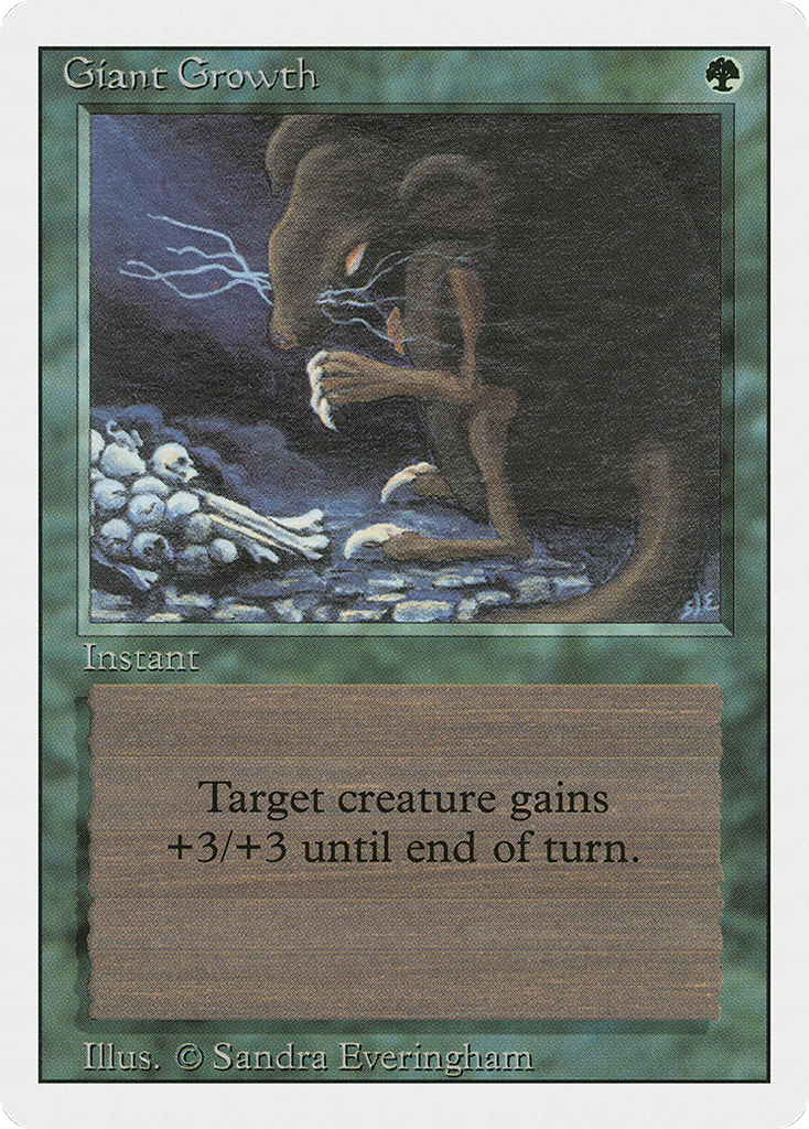 Magic: The Gathering - Giant Growth - Revised Edition