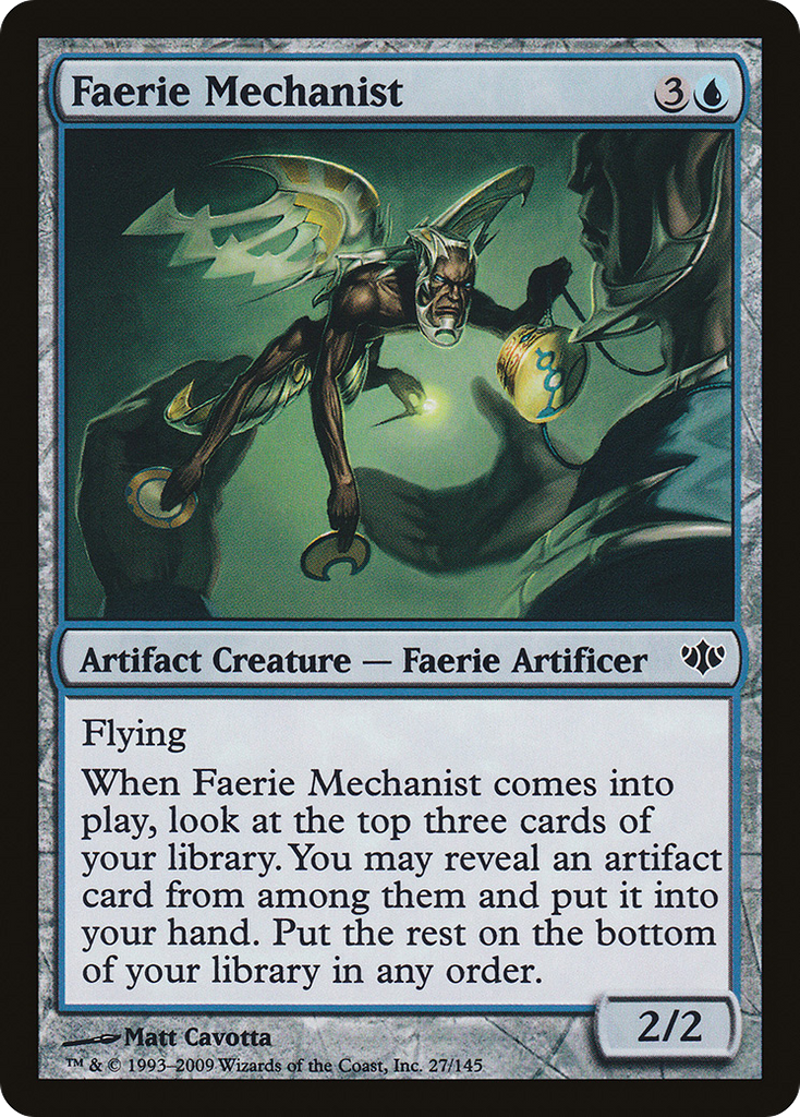 Magic: The Gathering - Faerie Mechanist - Conflux