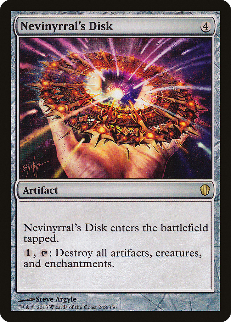 Magic: The Gathering - Nevinyrral's Disk - Commander 2013