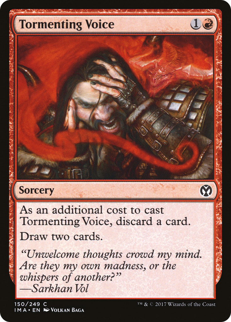 Magic: The Gathering - Tormenting Voice - Iconic Masters