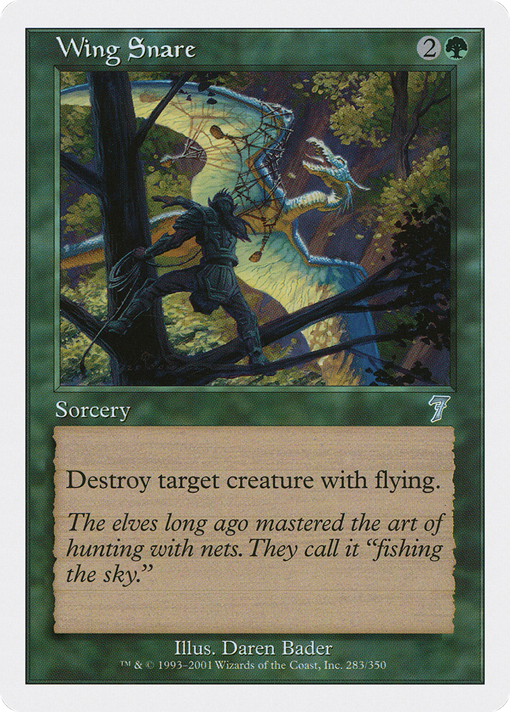 Magic: The Gathering - Wing Snare - Seventh Edition