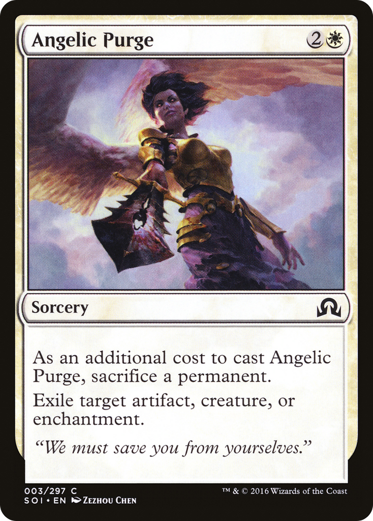 Magic: The Gathering - Angelic Purge - Shadows over Innistrad