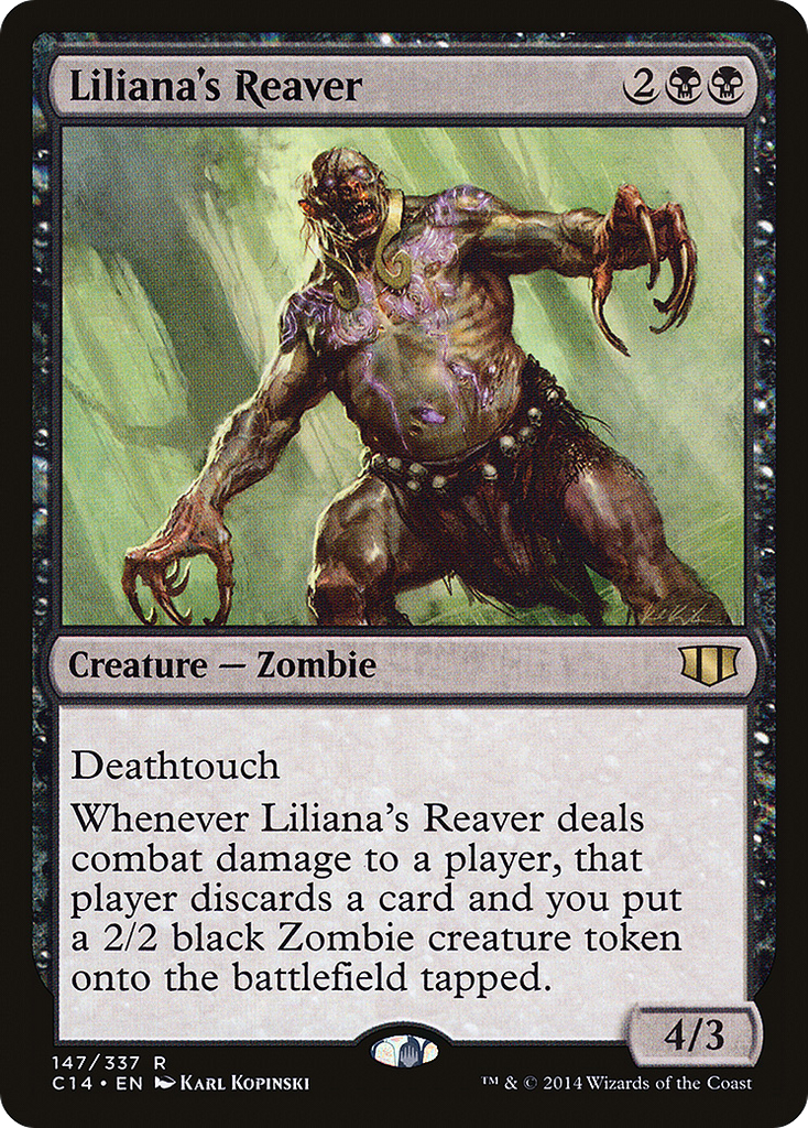 Magic: The Gathering - Liliana's Reaver - Commander 2014
