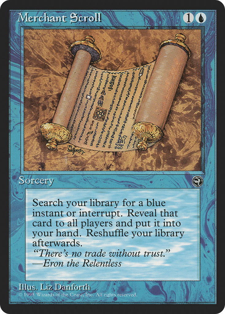 Magic: The Gathering - Merchant Scroll - Homelands