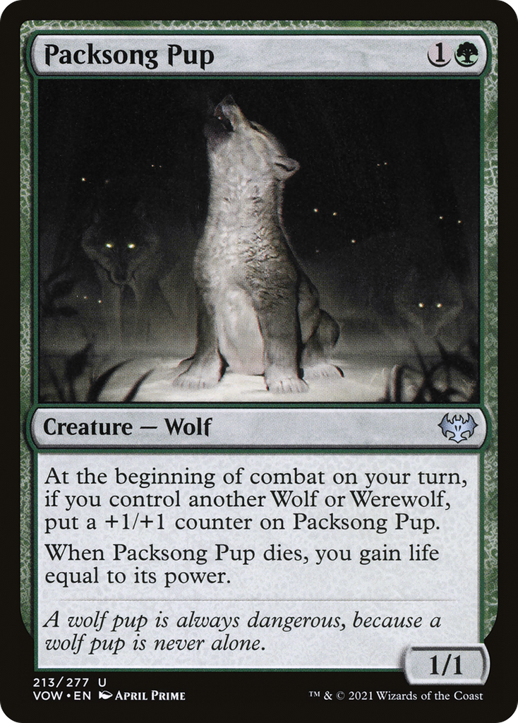 Magic: The Gathering - Packsong Pup - Innistrad: Crimson Vow