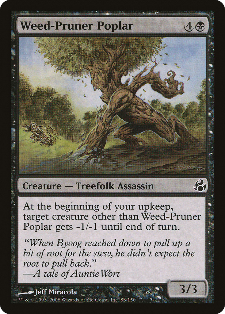 Magic: The Gathering - Weed-Pruner Poplar - Morningtide