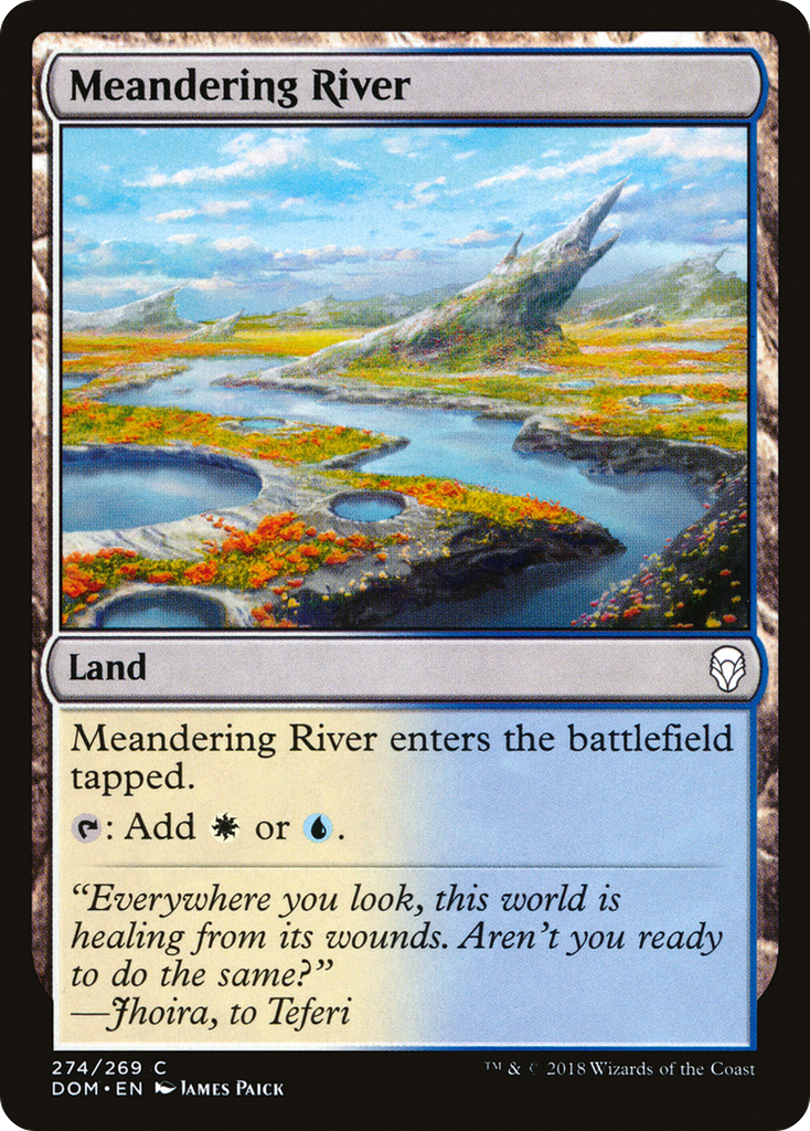Magic: The Gathering - Meandering River - Dominaria