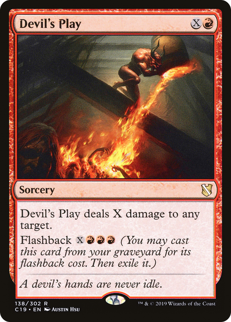 Magic: The Gathering - Devil's Play - Commander 2019