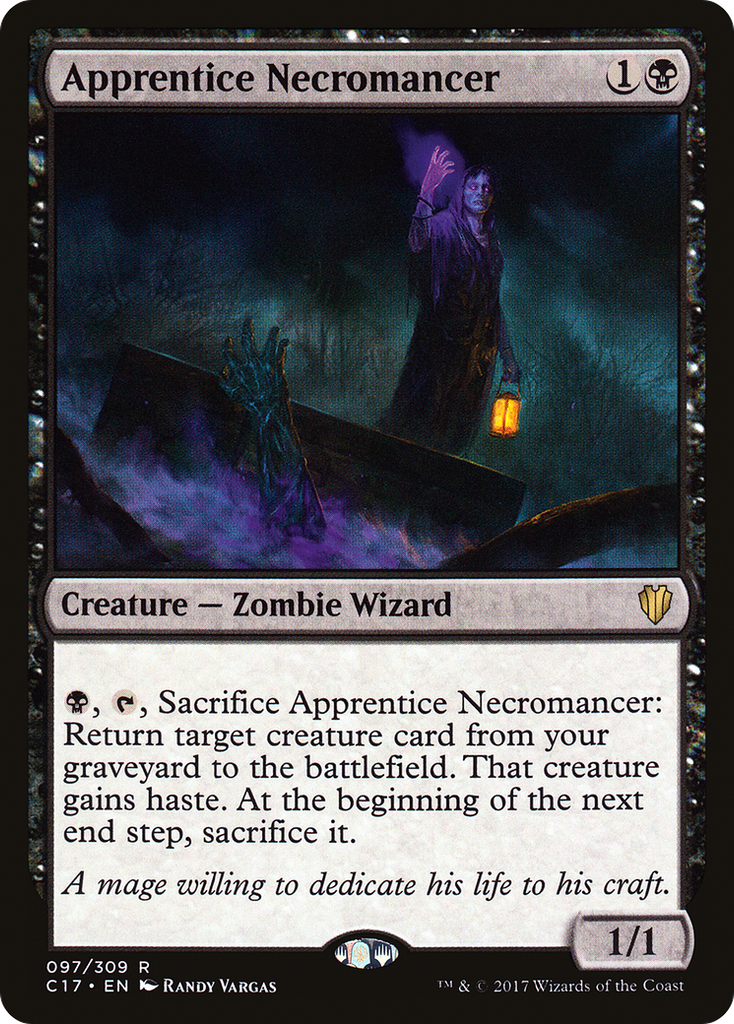 Magic: The Gathering - Apprentice Necromancer - Commander 2017