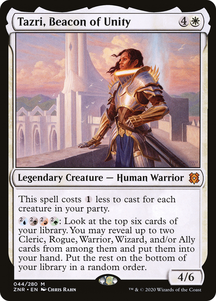 Magic: The Gathering - Tazri, Beacon of Unity Foil - Zendikar Rising