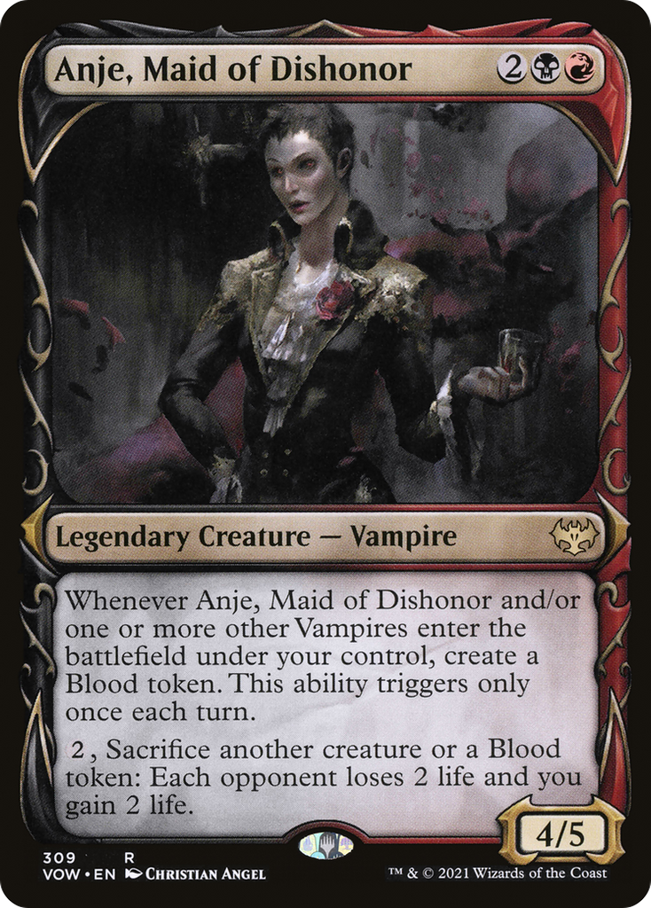 Magic: The Gathering - Anje, Maid of Dishonor - Innistrad: Crimson Vow