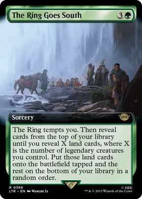 Magic: The Gathering - The Ring Goes South Foil - The Lord of the Rings: Tales of Middle-earth