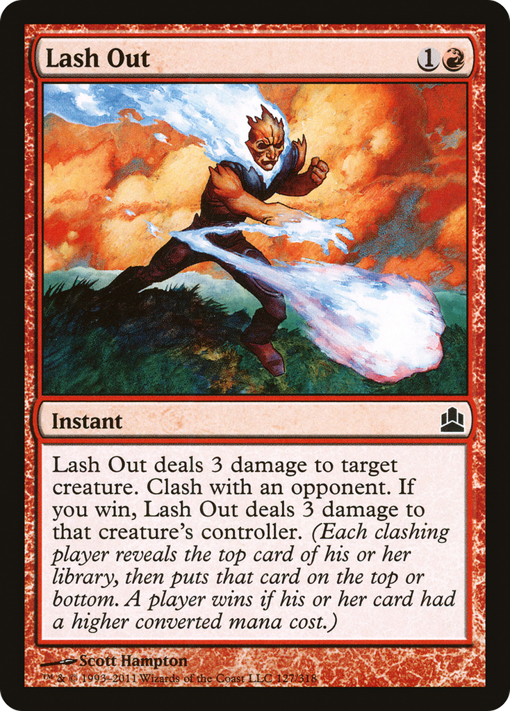 Magic: The Gathering - Lash Out - Commander 2011