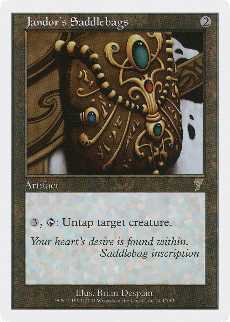 Magic: The Gathering - Jandor's Saddlebags - Seventh Edition