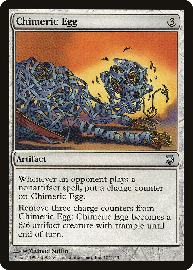 Magic: The Gathering - Chimeric Egg - Darksteel