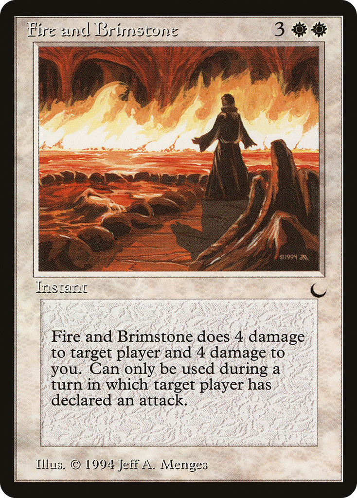 Magic: The Gathering - Fire and Brimstone - The Dark