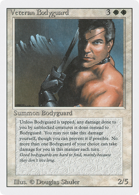 Magic: The Gathering - Veteran Bodyguard - Revised Edition