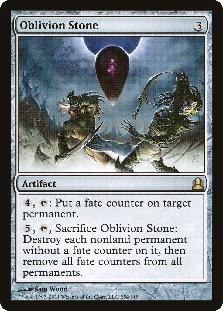 Magic: The Gathering - Oblivion Stone - Commander 2011