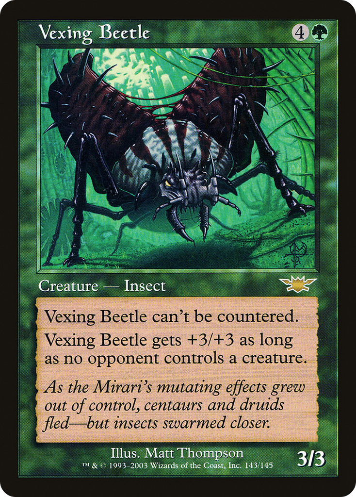 Magic: The Gathering - Vexing Beetle - Legions