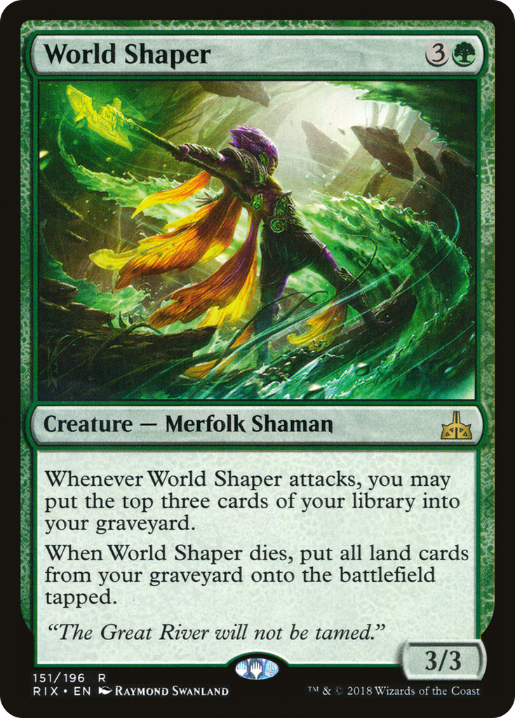 Magic: The Gathering - World Shaper - Rivals of Ixalan