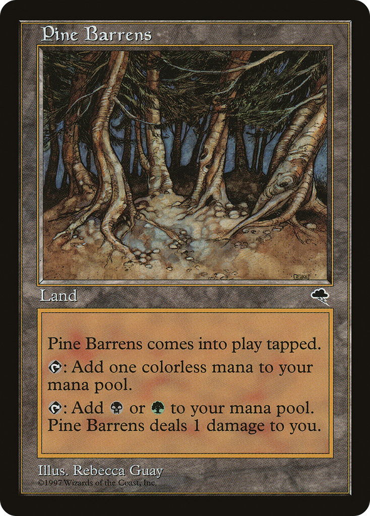 Magic: The Gathering - Pine Barrens - Tempest