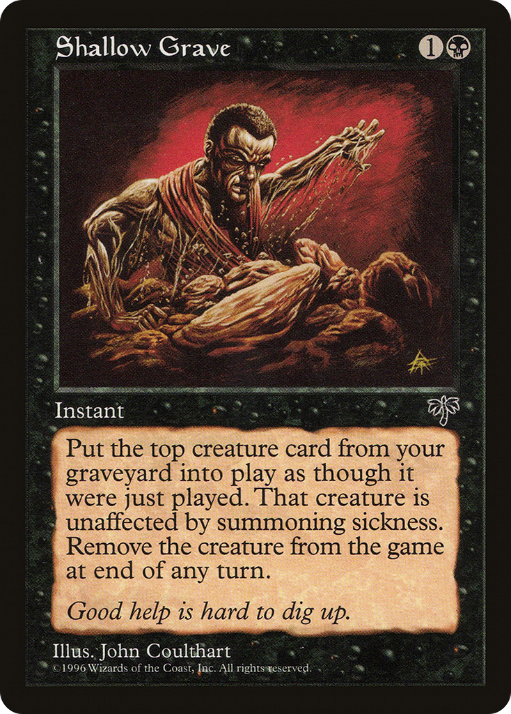 Magic: The Gathering - Shallow Grave - Mirage