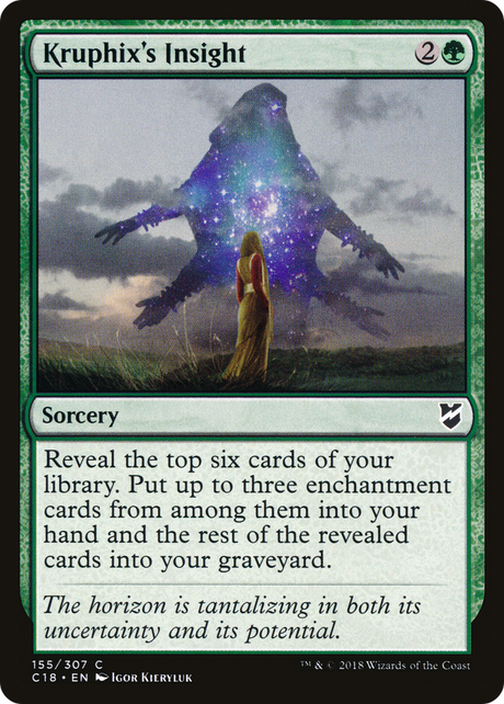 Magic: The Gathering - Kruphix's Insight - Commander 2018