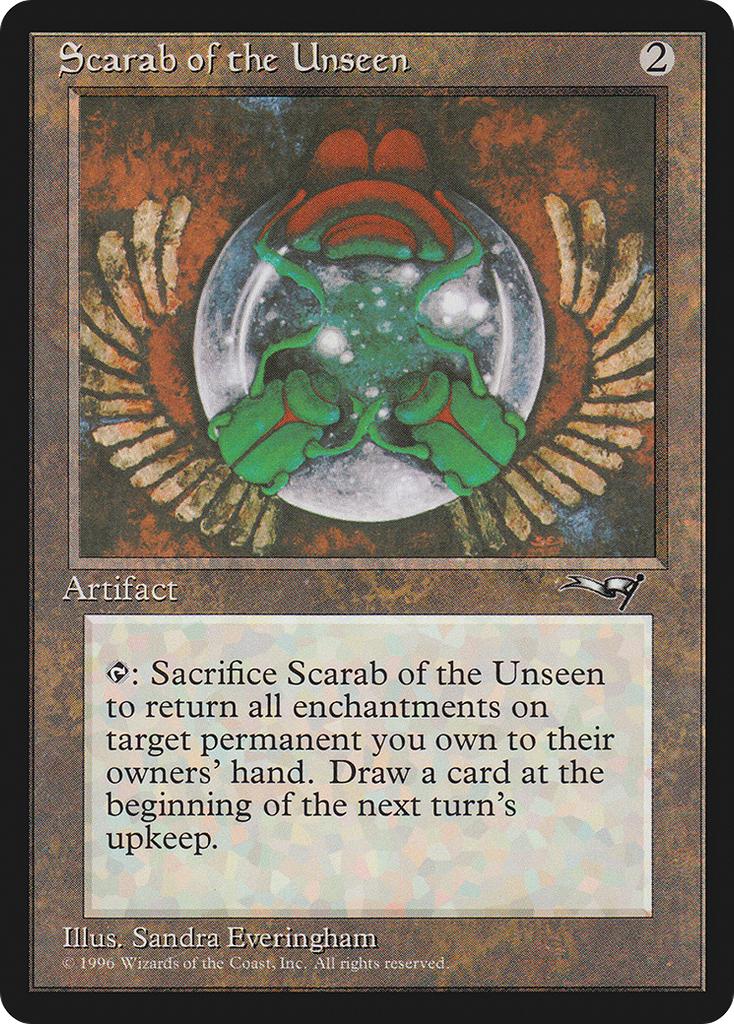 Magic: The Gathering - Scarab of the Unseen - Alliances