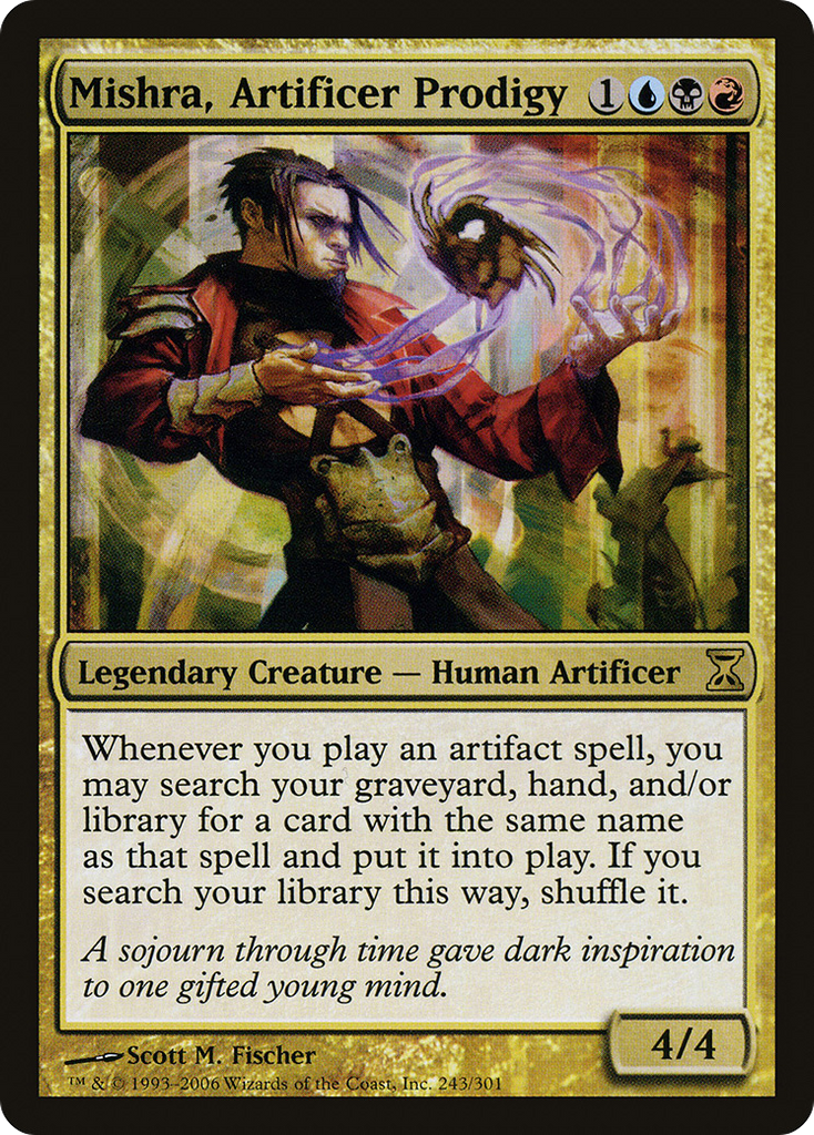 Magic: The Gathering - Mishra, Artificer Prodigy - Time Spiral