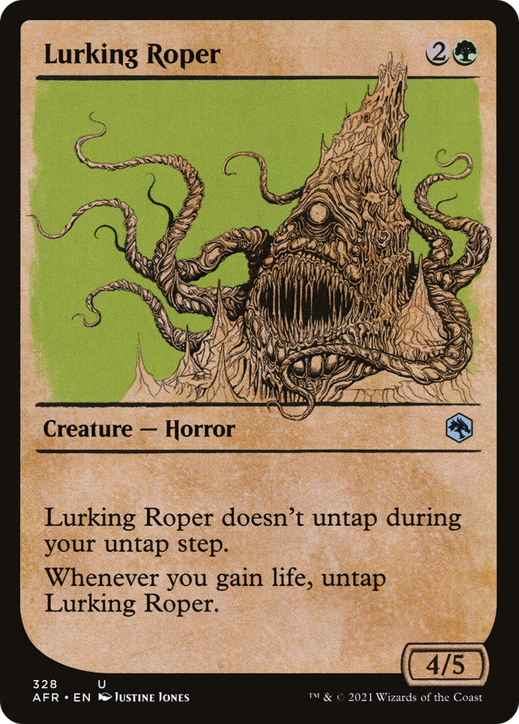 Magic: The Gathering - Lurking Roper Foil - Adventures in the Forgotten Realms