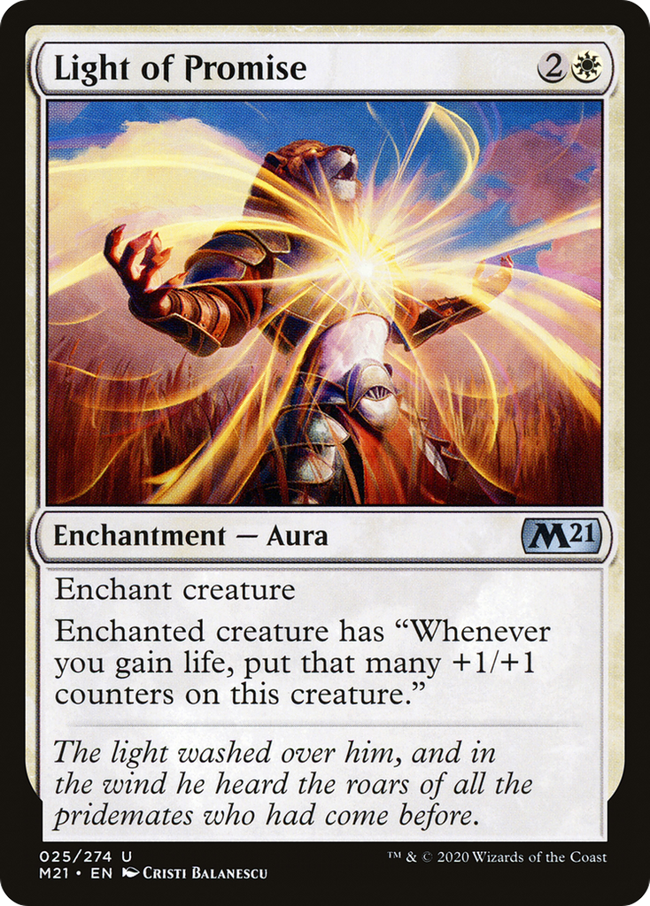 Magic: The Gathering - Light of Promise - Core Set 2021