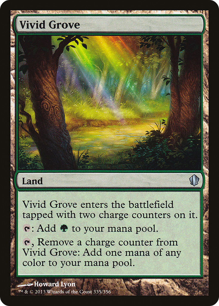 Magic: The Gathering - Vivid Grove - Commander 2013