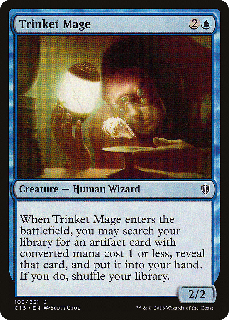 Magic: The Gathering - Trinket Mage - Commander 2016