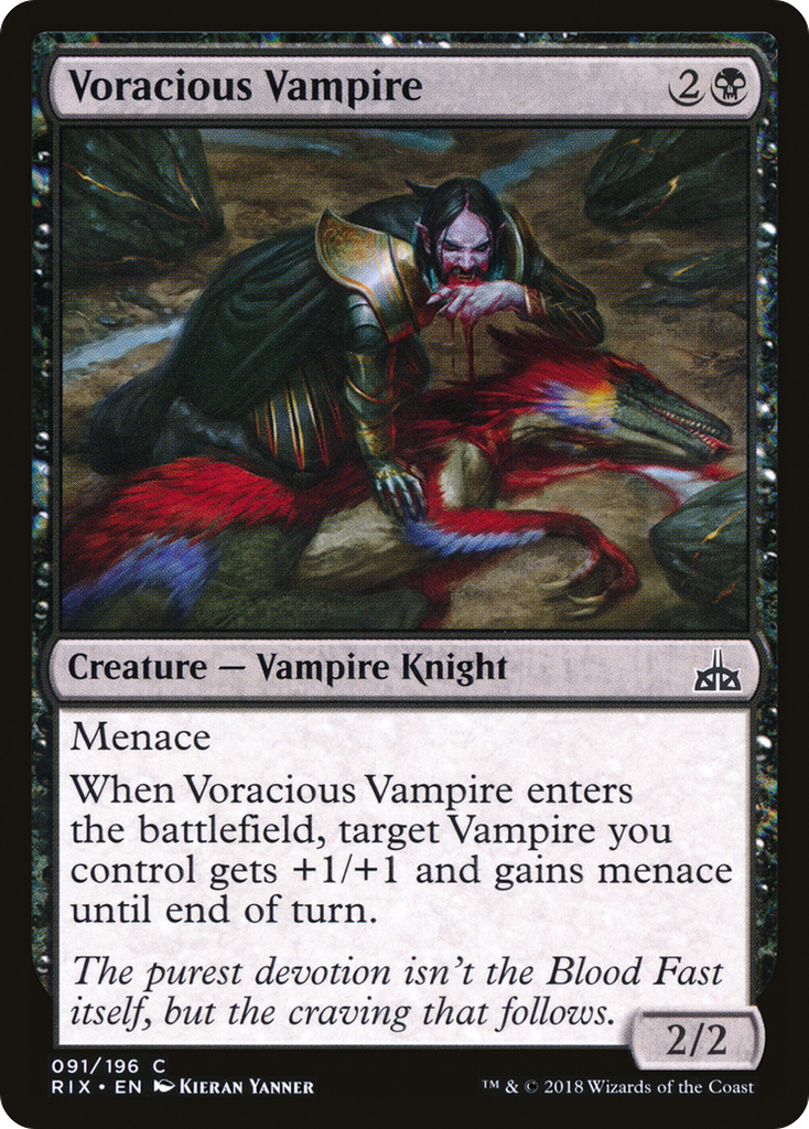 Magic: The Gathering - Voracious Vampire - Rivals of Ixalan