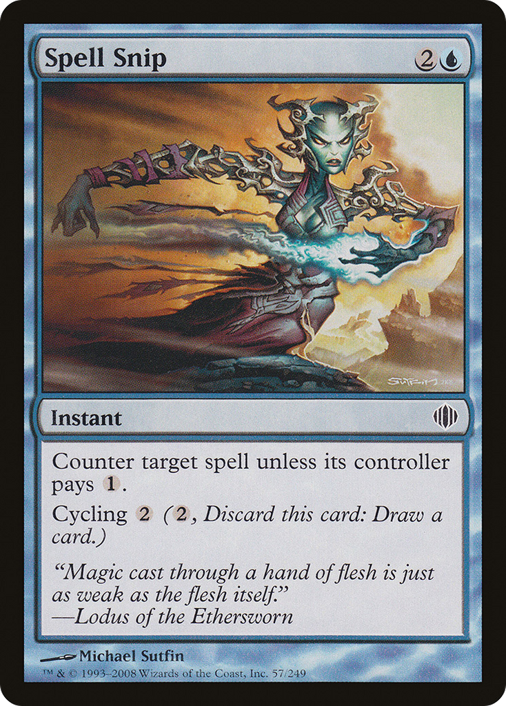 Magic: The Gathering - Spell Snip - Shards of Alara