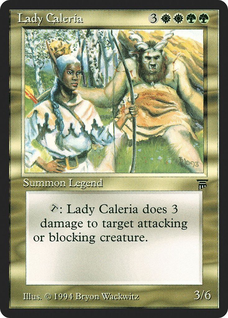 Magic: The Gathering - Lady Caleria - Legends