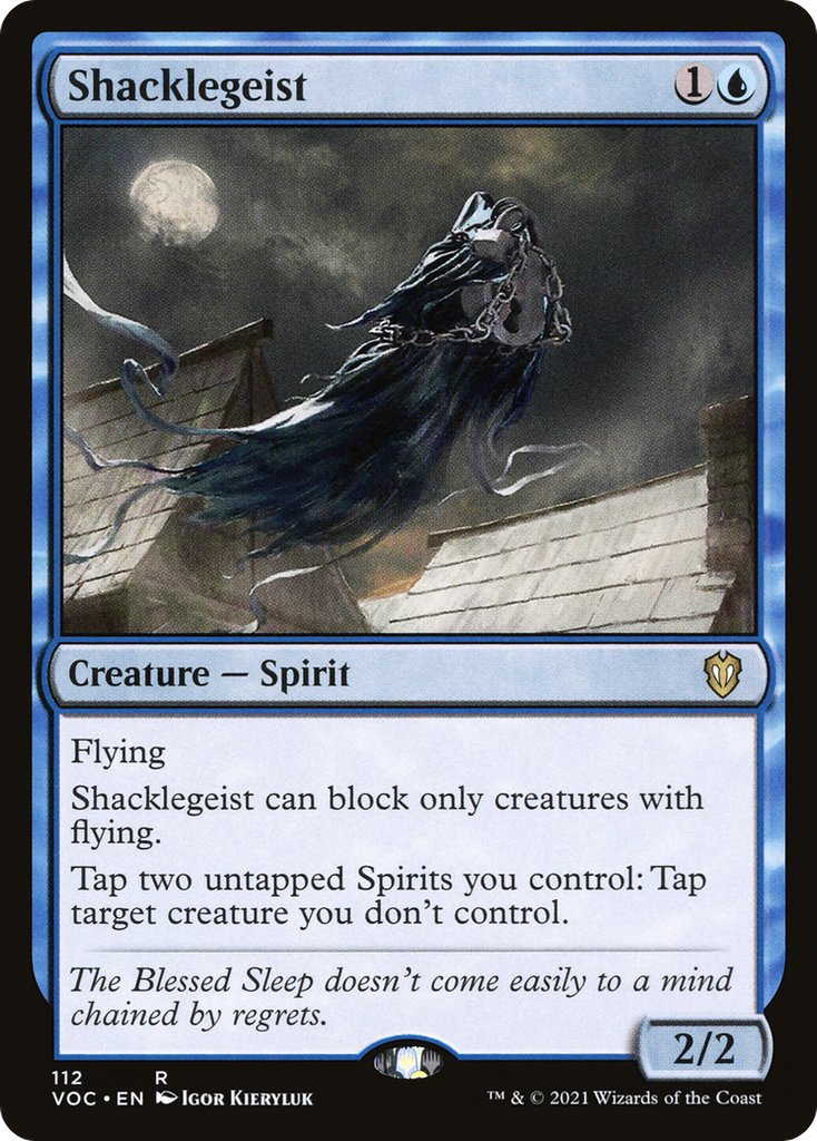 Magic: The Gathering - Shacklegeist - Crimson Vow Commander