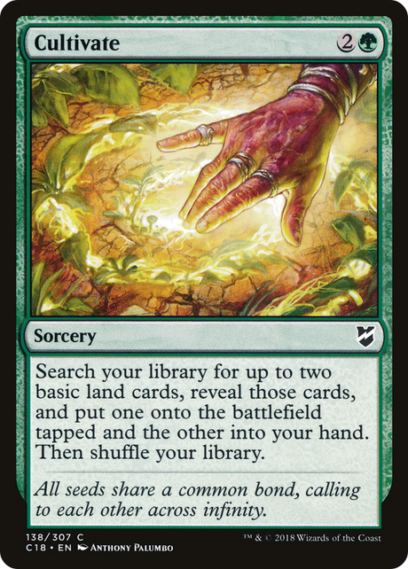 Magic: The Gathering - Cultivate - Commander 2018