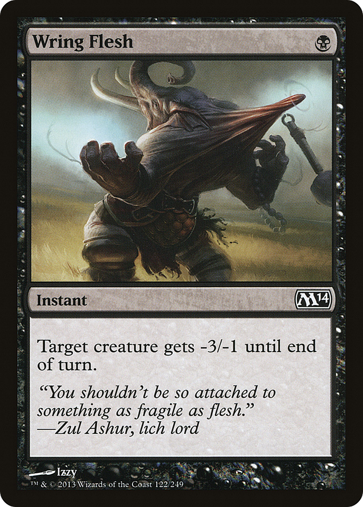 Magic: The Gathering - Wring Flesh - Magic 2014